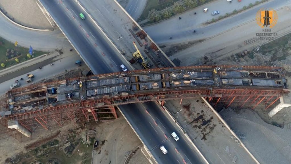 Orange Line Metro Train Track