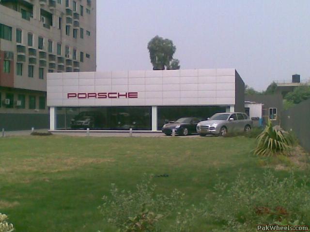 Porsche center Lahore