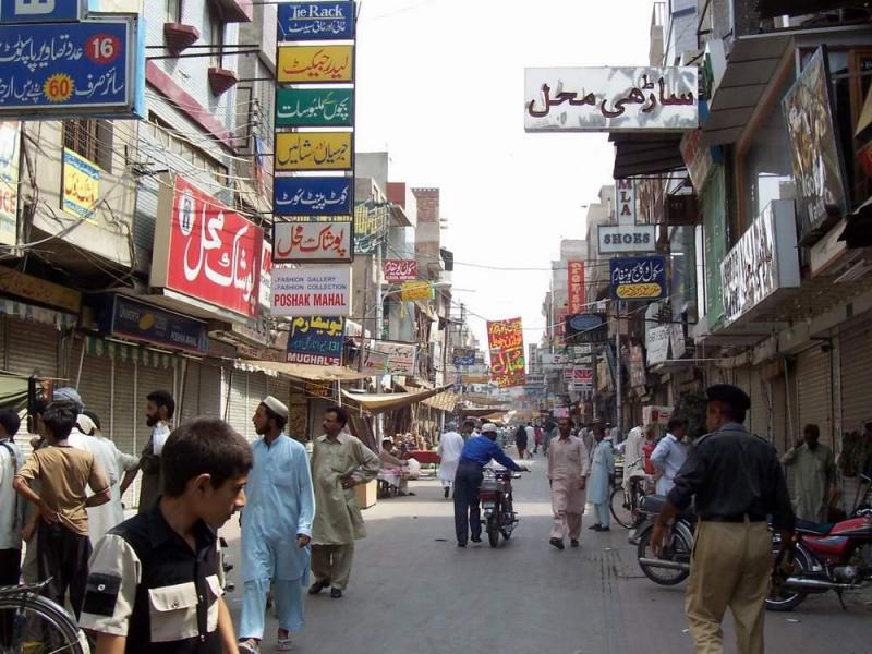 Anarkali Bazaar Lahore