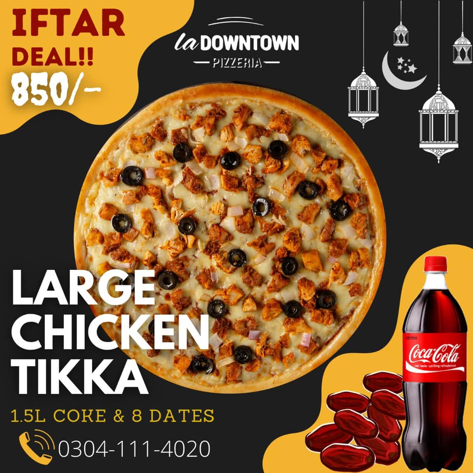 LaDownTown Ramazan Iftaar Deal 2021