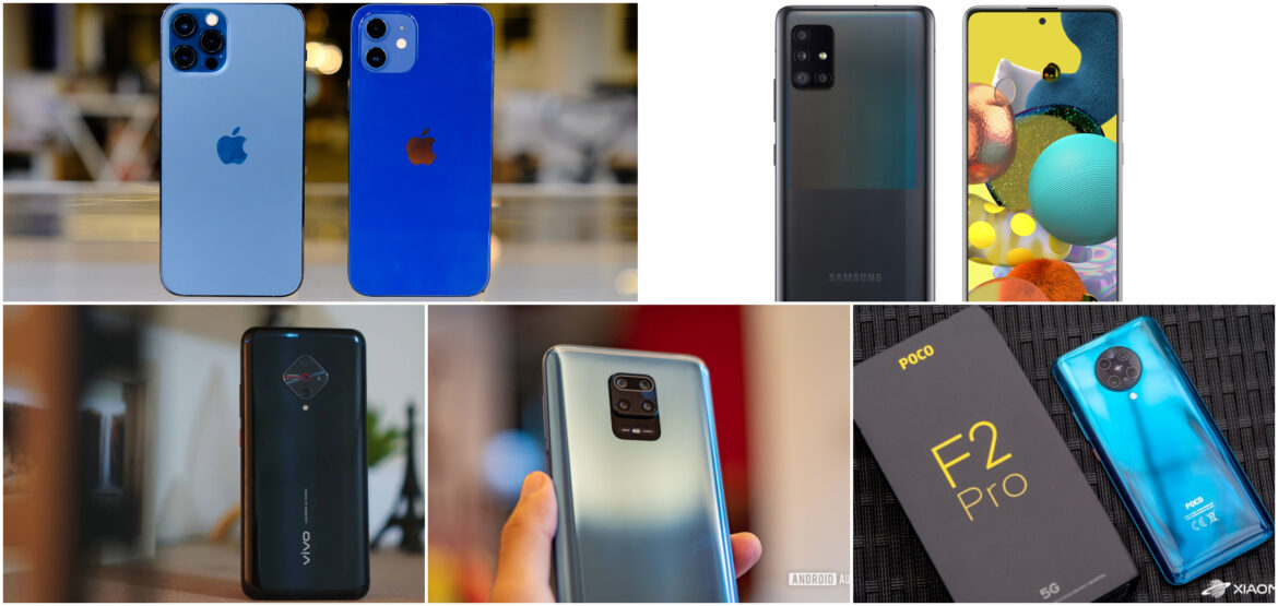 Top 10 smartphones of 2020