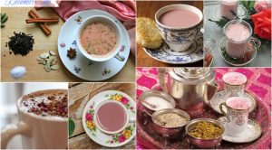 Kashmiri Chai, a traditional aroma tea.