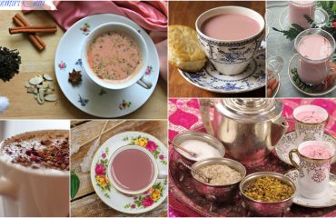 Kashmiri Chai, a traditional aroma tea.